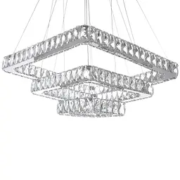 Люстра підвісна Brille з пультом LED 96W WW+NW+CW RM CH (BR-985S/3) - мініатюра 4