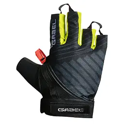 Рукавиці для скандинавської ходьби Gabel Ergo Lite Yellow L (8015011400309), Чорний - мініатюра 3