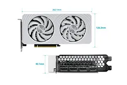 Відеокарта GF RTX 5060 Ti 16GB GDDR7 White OC Palit (NE7506TU19T1-GB2061M) - мініатюра 5