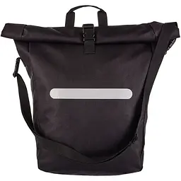 Велосипедна сумка Bikemate на багажник із дощовиком 22L чорна sum0028924