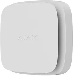 Ajax Пожежний датчик аналізу температури та чадного газу FireProtect 2 RB Heat CO, змінна батарея, jeweller, бездротовий, білий - мініатюра 3