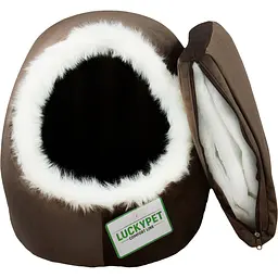 Будиночок Lucky Pet Амур №1, 42х41х37 см, коричнева - мініатюра 2