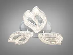 Сучасна LED-люстра Diasha 25100/3WH LED 3color біла 52 Вт з пультом і димером - мініатюра 4