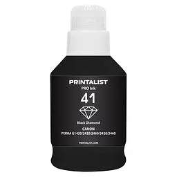 Чорнило PRINTALIST GI-41 для Canon Pixma G2420/3420 190г Black пігментне (PL41BP)