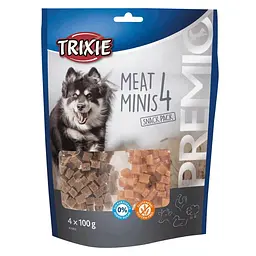 Ласощі для собак Trixie PREMIO Meat Minis 4 x 100 г (курка, качка, яловичина, баранина)