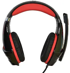 Гарнітура Microlab G6 3.5 мм+USB Black-Red - мініатюра 2