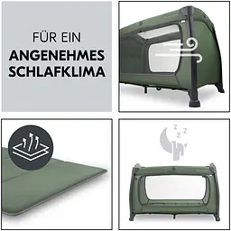 Дитячий манеж Hauck Play N Relax Dark Green - мініатюра 9