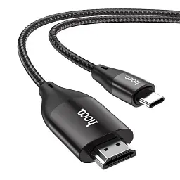 Кабель HOCO UA16 Type-C/HDTV HD Metal Gray 6931474755025