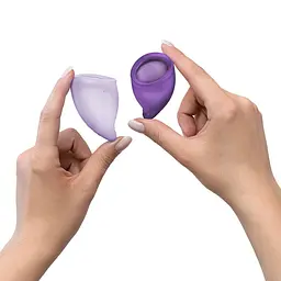 Набір менструальних чаш Fun Factory FUN CUP EXPLORE KIT, 2 шт - мініатюра 5