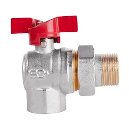 Кран кульовий "Американка" SD Plus кутовий 3/4" ВЗ SD222W20 - мініатюра 3