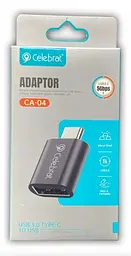 Перехідник Celebrat CA-04 Adapter Type-C to USB Connecto - мініатюра 5