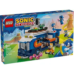 Конструктор LEGO Sonic the Hedgehog Sonic та командна вантажівка 747 деталей (77006)