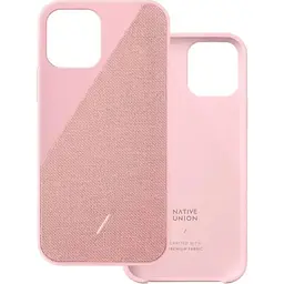 Чохол-накладка Native Union Clic Canvas Case Rose для iPhone 12 mini