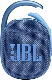 Портативна акустика JBL Clip 4 Eco синя (JBLCLIP4ECOBLU) - мініатюра 2