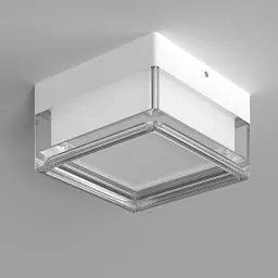 LED світильник Videx IP65 квадратний BHD02 9W 2800-4000-6000K білий (VL-BHD02-09CWW) - мініатюра 2