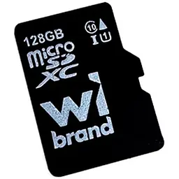 Карта пам'яті Wibrand 128GB microSD class 10 (WICDHU1/128GB)