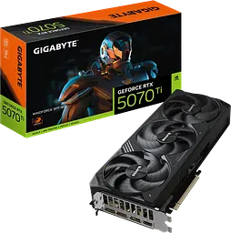 Відеокарта GeForce RTX 5070 Ti 16GB Gigabyte WindForce (GV-N507TWF3-16GD)
