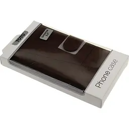 Чохол-книжка Toto Book Silicone Slide Universal Cover 5.6" (№1) Brown - мініатюра 2