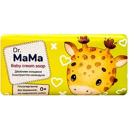 Мыло туалетное твердое детское Dr.MaMa Бережная очистка с экстрактом календулы 90 г