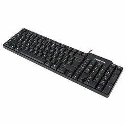 Клавіатура Omega OK-05 Cyrilic Version USB Black (OK05TRU) - мініатюра 3