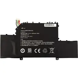 Акумулятор PowerPlant для ноутбуків Xiaomi Mi Air 12.5 (R10B01W) 7.4V 4800mAh (NB530052) - мініатюра 2