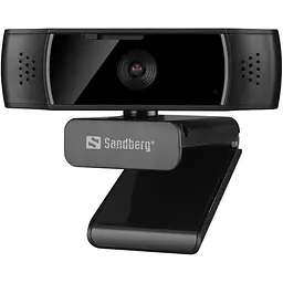 Веб-камера Sandberg Autofocus DualMic Full HD Stereo microphone - мініатюра 2