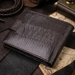 Невеликий чоловічий гаманець із натуральної фактурної шкіри Canpellini 21507 коричневий - мініатюра 4