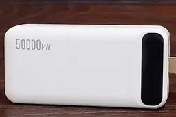 Зовнішній акумулятор Power bank WK WP-283 50000mAh (Білий) - мініатюра 4