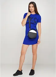 Сумка кроссбоді Sambag Bale MZN чорно-біла 20 х 20 х 10 см (52200611) - мініатюра 4