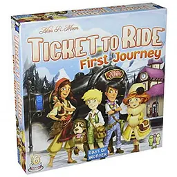 Настільна гра Days of Wonder Квиток на поїзд: Перша мандрівка (Європа) (Ticket to Ride: First Journey (Europe)) (англ.) (DOW720027)