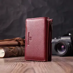 Жіночий шкіряний гаманець ST Leather 12,2х8х2 см acs0029463 - мініатюра 6