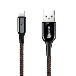 Кабель Baseus X-type Light Cable USB to Lightning 2.4A 1m CALXD-B01 Black