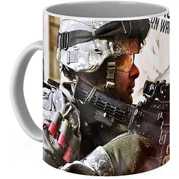 Кухоль GeekLand Call of Duty Поклик Борг modern warfare 2 CD 02.09 330 мл білий - мініатюра 3
