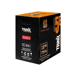 Кабель вита пара UTP CAT5E CU 0.51mm PVC Indoor Trinix 305m (33-00047) - мініатюра 2