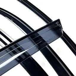 Дефлектори вікон ветровики Chevrolet Aveo T200 2002-2008 Хетчбек (SunVisor Корея) - мініатюра 3