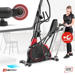 Орбітрек електромагнітний Hop-Sport HS-095CF Prizm чорний - мініатюра 4