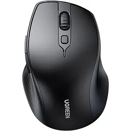Мишка UGREEN 2.4GHz+Bluetooth MU101, бездротова, 4000dpi., 5кн., чорна