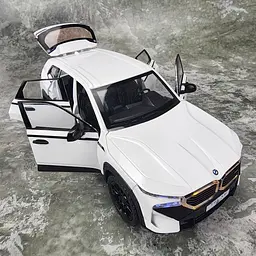 Колекційна металева модель автомобіля АвтоЕксперт BMW XM з інерцією, світлом та звуком 1:24 - мініатюра 5