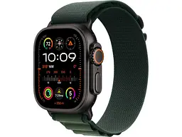 Смарт-годинник Apple Watch Ultra 2 GPS + Cellular 49mm Black Titan. Case w. Dark Green Alpine Loop - Medium (MX4R3)