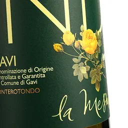 Вино La Mesma Indi Gavi del Comune di Gavi DOCG Organic, біле, сухе, 0,75 л - мініатюра 3