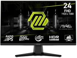 Монітор 23.8" MSI MAG 242F FHD IPS 200Hz (MAG 242F)