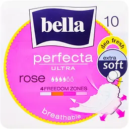 Гігієнічні прокладки Bella Perfecta Ultra Rose deo fresh 10 шт. - мініатюра 2