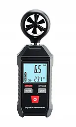 Анемометр 0-30 м/с, -10-45 °C WINTACT WT9056 - мініатюра 3