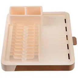 Сушарка для посуду розсувна Violet House Beige (0697 BEIGE) - мініатюра 3