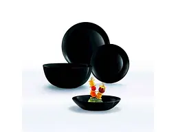 Салатник LUMINARC Піала DIWALI BLACK 14,5см P0863 - мініатюра 2