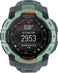 Смарт-годинник Garmin Instinct 3 50 mm AMOLED Neotropic Bezel with Twilight Band (010-03020-01) - мініатюра 8