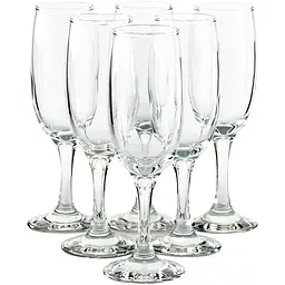 Набір келихів для шампанського VitaGlass 185 мл, 6 шт
