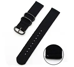 Нейлоновий ремінець Primo Traveller для годинника Samsung Gear S3 Classic SM-R770/Frontier RM-760 Black - мініатюра 5