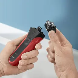 Електрична бритва Braun Series 3 300s червоно-чорна - мініатюра 5