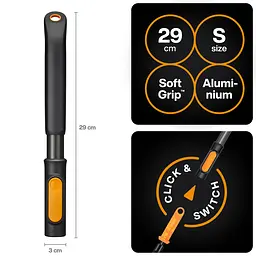 Ручка для ручного інструменту Fiskars OneClick S, 29 см (1080548) - мініатюра 4